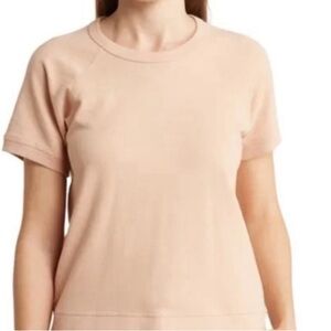 James Perse Standard Peach Raglan Tee size 3